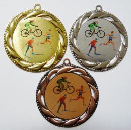 Zimn� triatlon medaile D93-L53