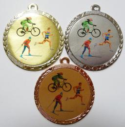 Zimn� triatlon medaile D113-L53