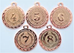 Medaile s po�ad�m DI3206-169-73