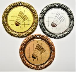 Badminton medaile D8D-34