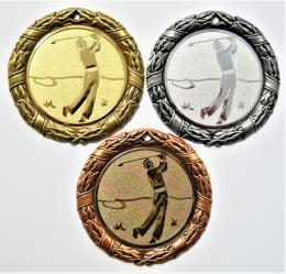 Golf medaile D8D-109