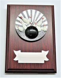 Bowling plaketa H122-G15-FG006