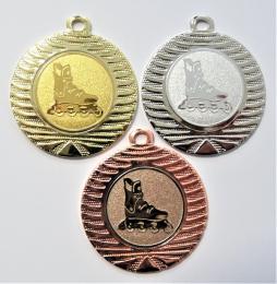 Kole�kov� brusle medaile DI4001-149