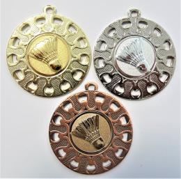 Badminton medaile ME.097-A42