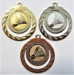 Badminton medaile ME.098-A42