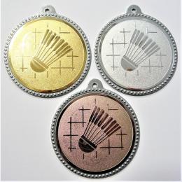 Badminton medaile D75-34