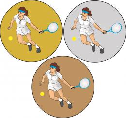Tenis �ena loga L2�.280