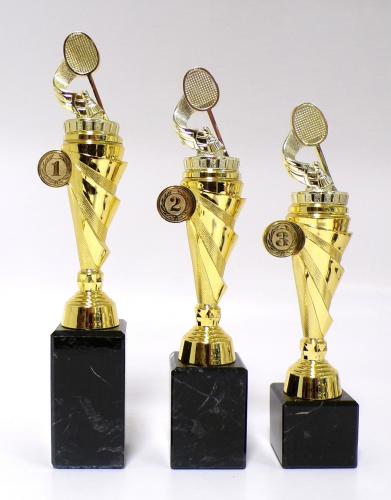 Badminton trofeje s po�ad�m 117-P028