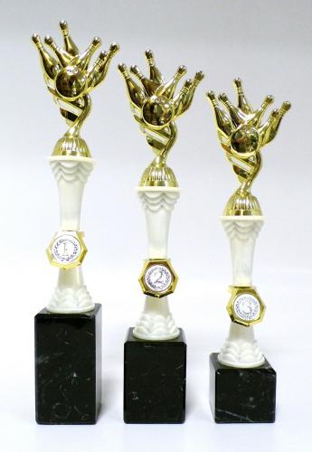 Bowling trofeje s po�ad�m 123-P417