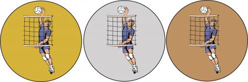Volejbal mu� MAXI logo L2�.248