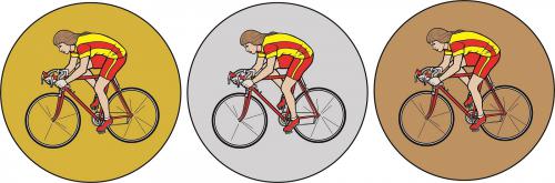Cyklistika �ena MAXI logo L2�.333