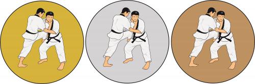 Judo MINI embl�m L1�.253