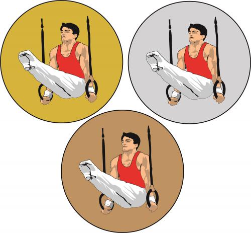 Gymnasta MAXI logo L2�.302