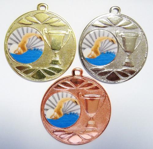 Plav�n� medaile DI5003-K008