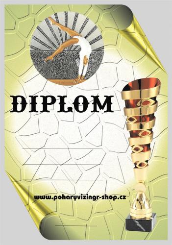Gymnastika diplom A4 �.16