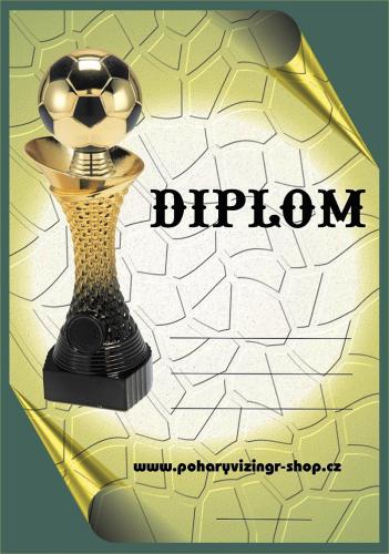 Fotbal diplom A4 �.46