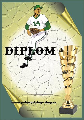 Baseball mu� diplom A4 �.20