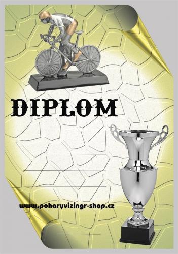Cyklistika diplom A4 �.30