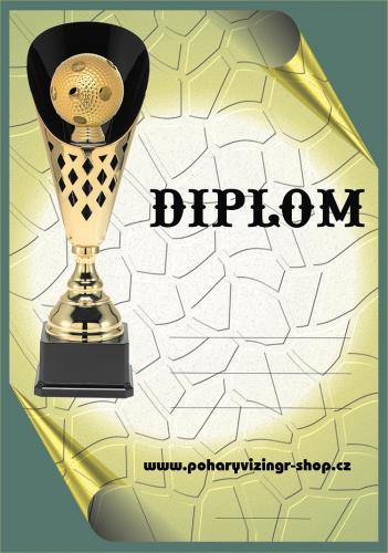 Florbal diplom A4 �.19