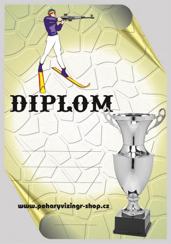 Biatlon diplom A4 �.36