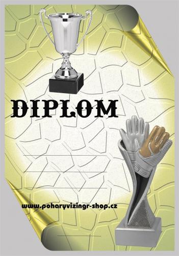 Fotbal diplom A4 �.48