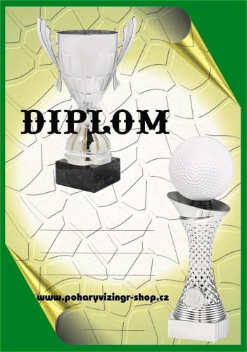 Golf diplom A4 �.12