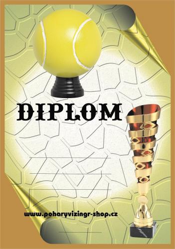 Tenis diplom A4 �.36