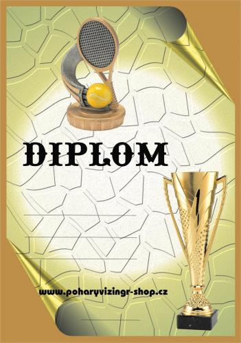 Tenis diplom A4 �.37