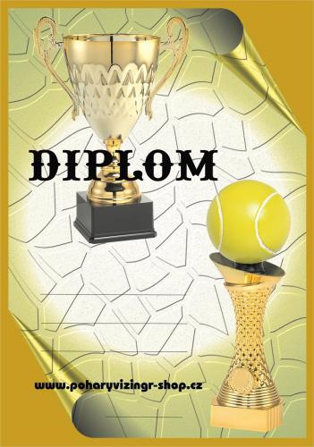 Tenis diplom A4 �.38