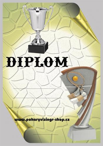 Tenis diplom A4 �.40