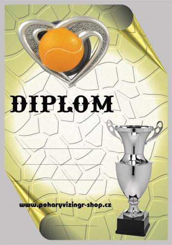Tenis diplom A4 �.42