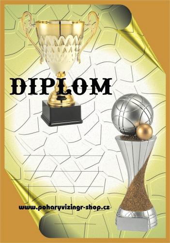 P�tanque diplom A4 �.14