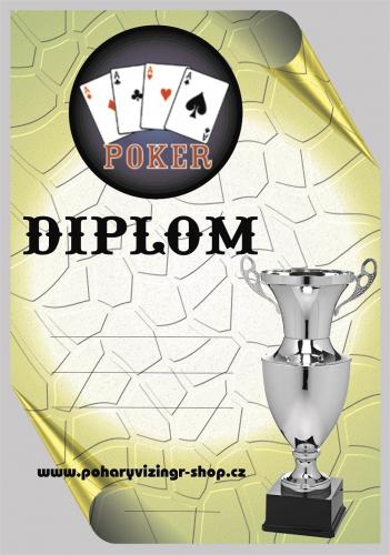 Poker diplom A4 �.24