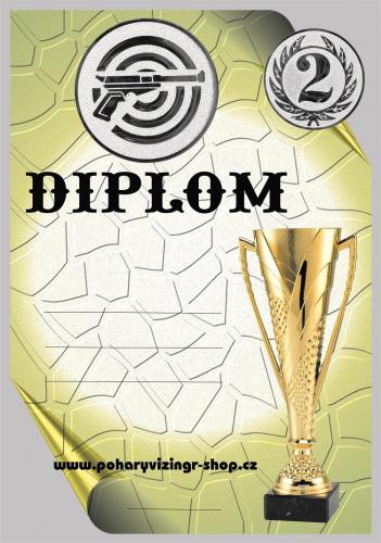 Pistole diplom A4 �.44