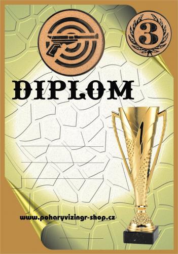 Pistole diplom A4 �.45