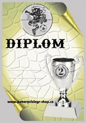 Fotbal d�ti diplom A4 �.54