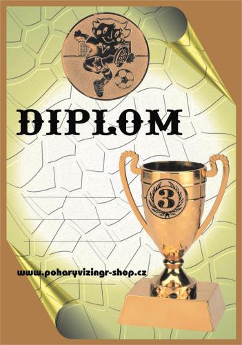 Fotbal d�ti diplom A4 �.55