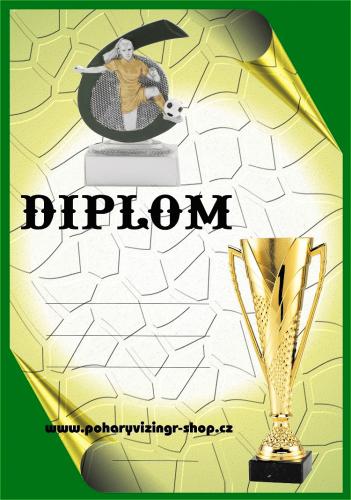 Nohejbal �ena diplom A4 �.14