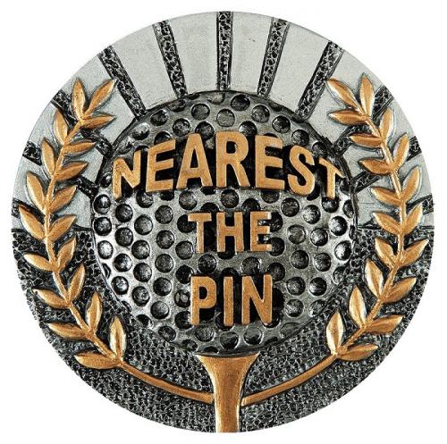 Nearest the pin MINI embl�m K052-2,5cm