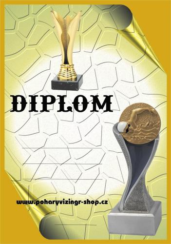 Plav�n� diplom A4 �.17