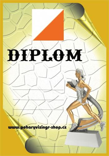 Orienta�n� b�h �ena diplom A4 �.4