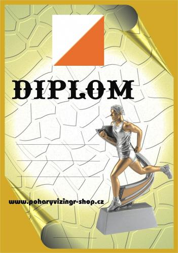 Orienta�n� b�h mu� diplom A4 �.5