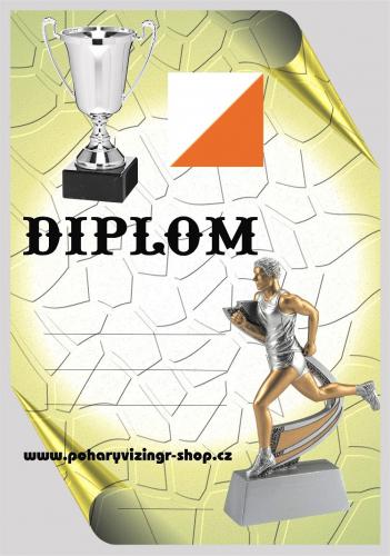 Orienta�n� b�h mu� diplom A4 �.6