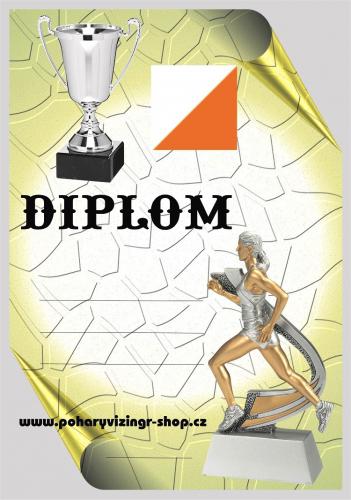 Orienta�n� b�h �ena diplom A4 �.7