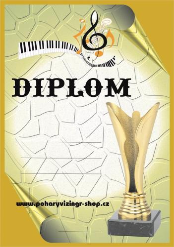 Hudba diplom A4 �.9