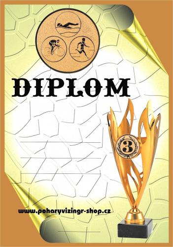Triatlon diplom A4 �.5