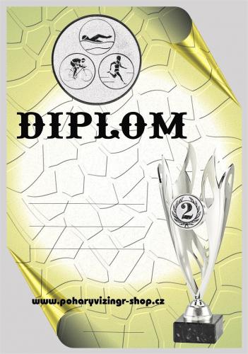 Triatlon diplom A4 �.6