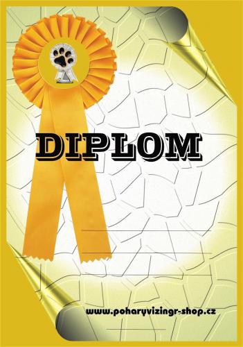 Kynologie diplom A4 �.63