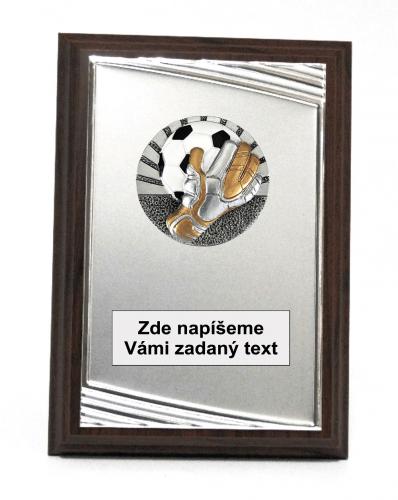Fotbal brank�� plaketa H122-G231.02-K076