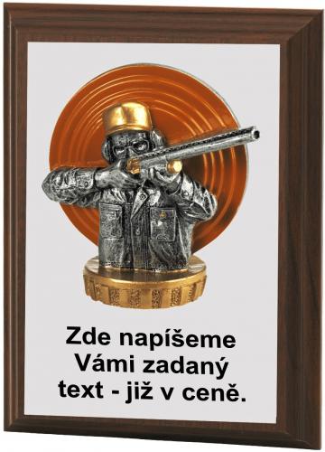 Trap-skeet plaketa H120-L367
